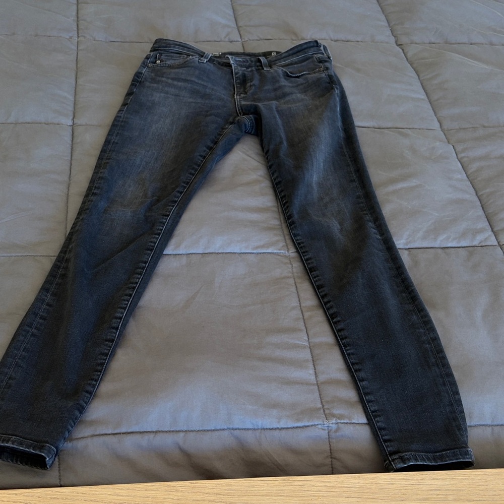 AG Adriano Goldschmied Women's Skinny Jeans - Dark Blue